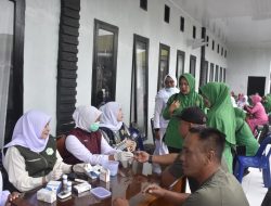 HUT ke-81 TNI, Kodim 0119/BM Hadirkan Bakti Sosial Cek Kesehatan Gratis Untuk Masyarakat