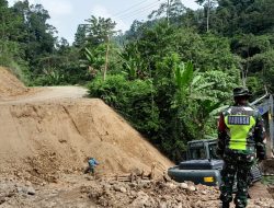 Jembatan Keken Mulai Dibangun Tim Zeni Kodam Bersama Kodim 0119/BM, Bentang 42 Meter Menggunakan Rangka Bailey