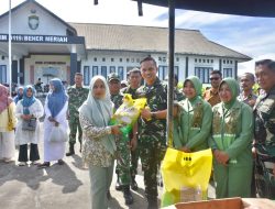 Bazar Pasar Murah Kodim 0119/BM Dipadati Masyarakat, Warnai HUT ke-81 TNI Di Bener Meriah