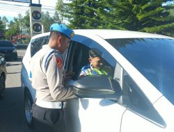 Propam Polres Bener Meriah Gelar Razia Strobo dan Kelengkapan Kendaraan, Wujudkan Disiplin Berlalu Lintas Personel
