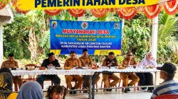 Musyawarah Desa Banjarsari Tetapkan Perdes Perubahan Kewenangan Desa, Perkuat Tata Kelola Pemerintahan Desa