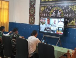 *Melalui Zoom Meeting, Kasdim 0119/BM Ikuti Gren Launching Ekstrakurikuler KKRI Bersama Menhan RI*