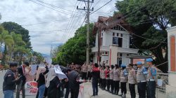 Polres Aceh Tengah Kawal Aksi GMNI dengan Humanis, Aspirasi Mahasiswa Tersampaikan Dengan Damai dan Kondusif
