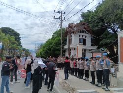 Polres Aceh Tengah Kawal Aksi GMNI dengan Humanis, Aspirasi Mahasiswa Tersampaikan Dengan Damai dan Kondusif
