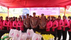 Bhayangkari Peduli, 1.000 Paket Bantuan Disalurkan dan Instalasi Air Bersih Diresmikan