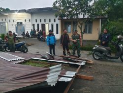 Sembilan Unit Rumah Warga Rusak, Diterjang Agin Puting Beliung Di Kecamatan Bukit