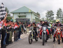 Semarakkan HUT ke-81 TNI di Bener Meriah, Kapolres Bener Meriah Ikut Pembukaan BMTA IV Trail Kebangsaan