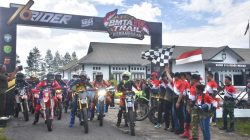 *Dandim 0119/BM Bersama Forkopimda Lepas 435 Rider BMTA IV Trail Kebangsaan, Meriahkan HUT TNI ke-81 Di Kabupaten Bener Meriah*