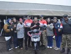 *435 Rider Trail/Trabas Tuntaskan Medan extreme, Dandim 0119/BM Serahkan Dopres, Dukung Semangat Para Rider*