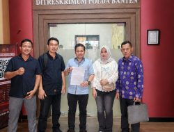 TIM KUASA HUKUM DAMPINGI JUWITA BUAT LAPORAN PENGADUAN DI SPKT POLDA BANTEN TERKAIT DUGAAN LAPORAN FITNAH DAN KETERANGAN PALSU OLEH Oknum ANGGOTA ARISAN BERINISIAL T & E