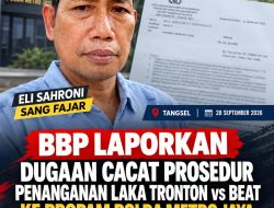 BBP Laporkan Dugaan Cacat Prosedur Penanganan Laka Tronton vs Beat ke Propam Polda Metro Jaya, Soroti Tiga Surat yang Dinilai Janggal