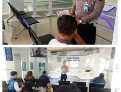 PERKUAT EDUKASI, SATPAS POLRES SUBANG URUS SIM TAK PERLU LEWAT CALO