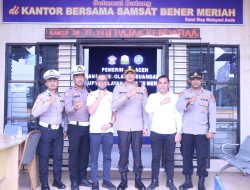 Pastikan Pelayanan Publik Berjalan Optimal, Kapolres Bener Meriah Silaturahmi dan Cek Pelayanan Samsat
