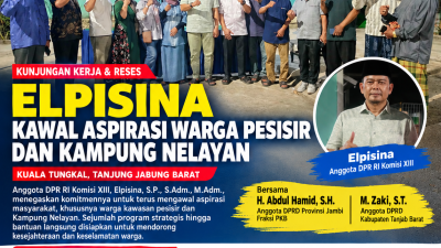 ELPISINA KAWAL ASPIRASI WARGA PESISIR DAN KAMPUNG NELAYAN