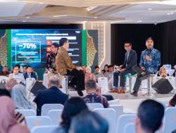 Presiden Direktur Prudential Syariah, Iskandar Ezzahuddin, di Panggung Sharia Insurance International Forum 2026