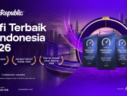 MyRepublic Indonesia Kembali Diakui sebagai Jaringan Terbaik dan Tercepat di Indonesia dari Ookla®