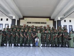 42 Prajurit Kodim 0119/BM Terima Kenaikan Pangkat, Kasdim Naik Satu Tingkat Menjadi Mayor