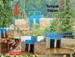 Bangunan Pintu Air Miring, Kontraktor dan Unsur Pengawas Serta Teknis Diduga Lalai