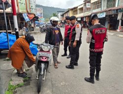 Polisi Hadir di Tengah Warga, Samapta Polres Aceh Tengah Perkuat Patroli Jaga Keamanan