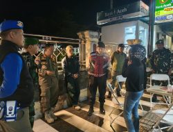 Patroli Gabungan Polres Aceh Tengah, TNI dan Satpol PP-WH Sasar Keramaian Malam di Takengon