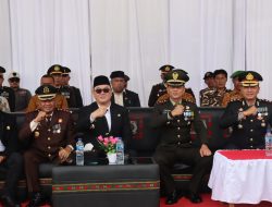 Sinergi TNI-Polri Warnai Upacara HUT TNI ke-81 di Bener Meriah