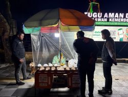 Jaga Rasa Aman, Satreskrim Aceh Tengah Patroli Malam di Titik Rawan