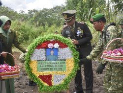 Dandim 0119/BM Pimpin Upacara Pemakaman Militer, Wujud Penghormatan Terakhir