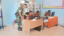 Tak Kenal Hari Libur, Serda Manap Perbarui Data Teritorial di Desa Wir Tingkem