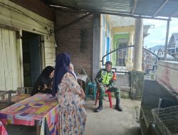 Babinsa Koramil 10/Celala Rutin Komsos, Pererat Silaturahmi dan Kedekatan dengan Warga Desa Tanoh Depet