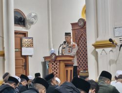 Suling Bambu di Masjid Al-Hasanah, Wakapolres Aceh Tengah Ajak Orang Tua Lindungi Generasi Muda