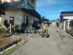 Komitmen Jaga Kamtibmas, Anggota Koramil 01/Bandar Rutin Berpatroli Hingga ke Pelosok Desa