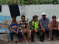 Hadir di Sela-sela Warga, Babinsa Pererat Silaturahmi Lewat Komsos