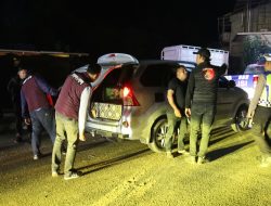 Polri Cegah Peredaran Narkoba Serentak di Seluruh Indonesia, Kapolres Aceh Tengah Pimpin Razia KRYD di Simpang Biji Kopi Takengon