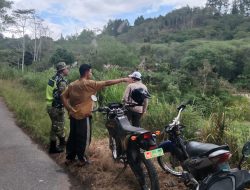 Babinsa Koramil 02/Bebesen Sosialisasikan Mitigasi Bencana Banjir dan Tanah Longsor kepada Masyarakat