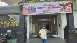 Saparuda Apresiasi Kejari Aceh Tengah Dalami Dugaan Mark-Up APE Rp2,19 Miliar