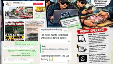 WASPADA Dugaan Pemerasan Modus Tekdown !! Media Analisis Krisis Kerap Copy Paste Diduga Tidak Memiliki legalitas Resmi