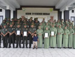 *Kepala Staf Kodim 0119/BM Pimpin Acara Koorp raport Pindah Satuan, Satu Perwira Dan Bintara*