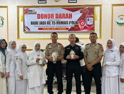 Peduli Kemanusiaan, Polres Aceh Tengah Gelar Donor Darah pada Hari Jadi ke-75 Humas Polri