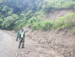 Koramil 09/Ketol Gelar Patroli dan Sosialisasi Mitigasi Bencana, Warga Diimbau Waspada Banjir dan Tanah Longsor