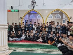 Subuh Keliling, Wakapolres Aceh Tengah Ajak Masyarakat Jaga Kamtibmas dan Awasi Anak