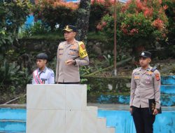 Kapolres Bener Meriah Pimpin Upacara di SMK Negeri 4, Ajak Pelajar Bijak Bermedia Sosial