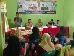 Danramil 03/TG Jadi Narasumber Sosialisasi Pencegahan KDRT di Desa Alam Jaya