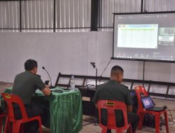 Percepat Pembangunan KDKMP, Dandim 0119/BM Ikuti Zoom Meeting Bersama Kasad