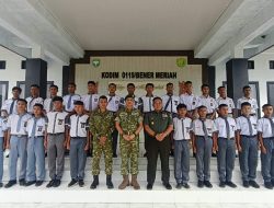 Dandim 0119/BM Lepas Peserta KKRI Terpusat Belneg Rindam IM, Tanamkan Semangat Disiplin Dan Nasionalisme