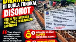 Proyek Drainase Kuala Tungkal Rp1,118 Miliar Disorot! Barak Kerja Tak Terlihat, K3 Dipertanyakan