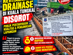 Proyek Drainase Kuala Tungkal Rp1,118 Miliar Disorot! Barak Kerja Tak Terlihat, K3 Dipertanyakan