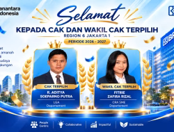 R. Aditya Soeparno Putra Terpilih sebagai Change Agent Koordinator BRI Region 6 Periode 2026–2027