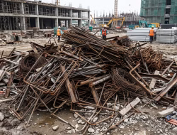 Sisa Potongan Besi Menumpuk, Anggaran Proyek Bocor Diam-Diam