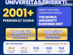 Trisakti Melangkah ke Panggung Dunia, Debut di THE World University Rankings 2027