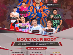 Zumba Party Hadir di Marianna Resort, Satukan Komunitas dari Berbagai Daerah